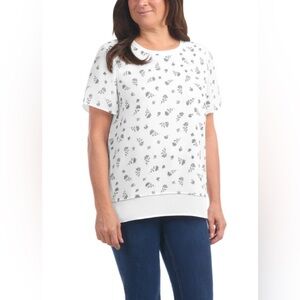 🔥🌸 Hilary Radley Layered Floral Blouse 🌸NWOT